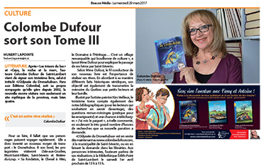 Article Beauce Media | 29 mars 2017 | Tome 3